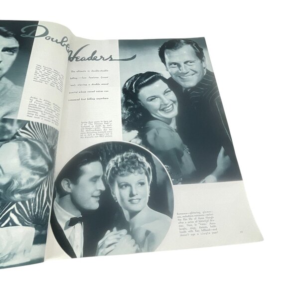 Vintage 1940s Photoplay Magazine May Issue With Deanna Durbin Cover - Picture 12 of 16